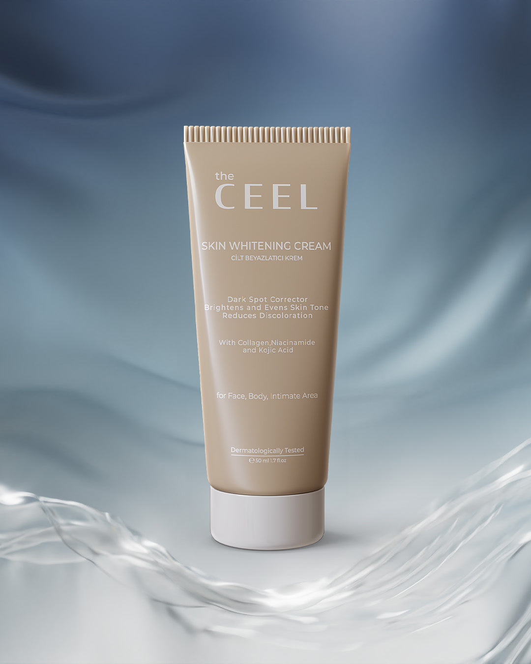 Ceel Bright Correct Set – Glutathione + Kojic Acid Formula – Whitening Cream 50ml + Dark Spot Corrector 30ml