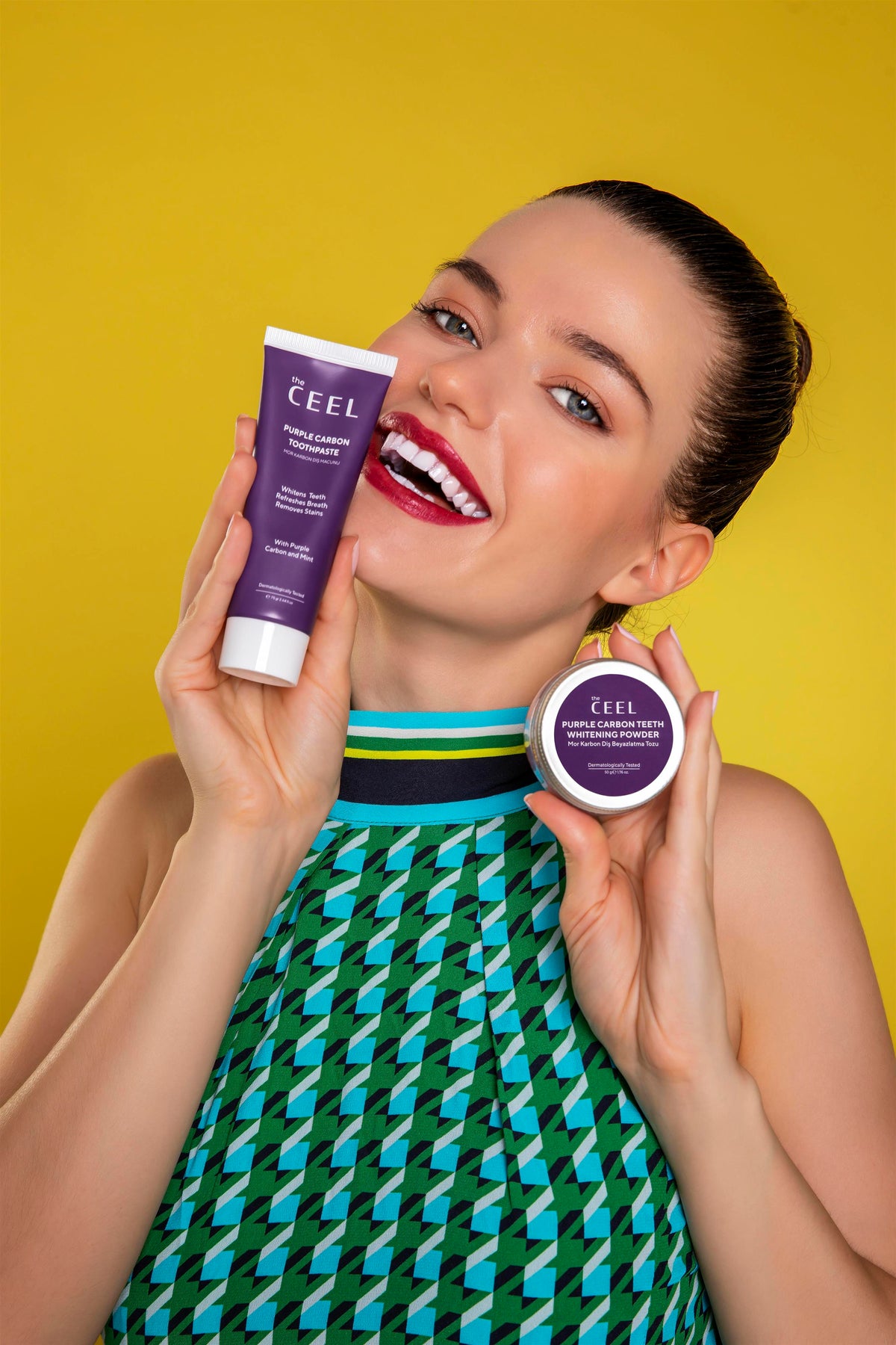 Ceel Carbon Purple Carbon Tootpaste -75g - Teeth Whitening & Oral Detox