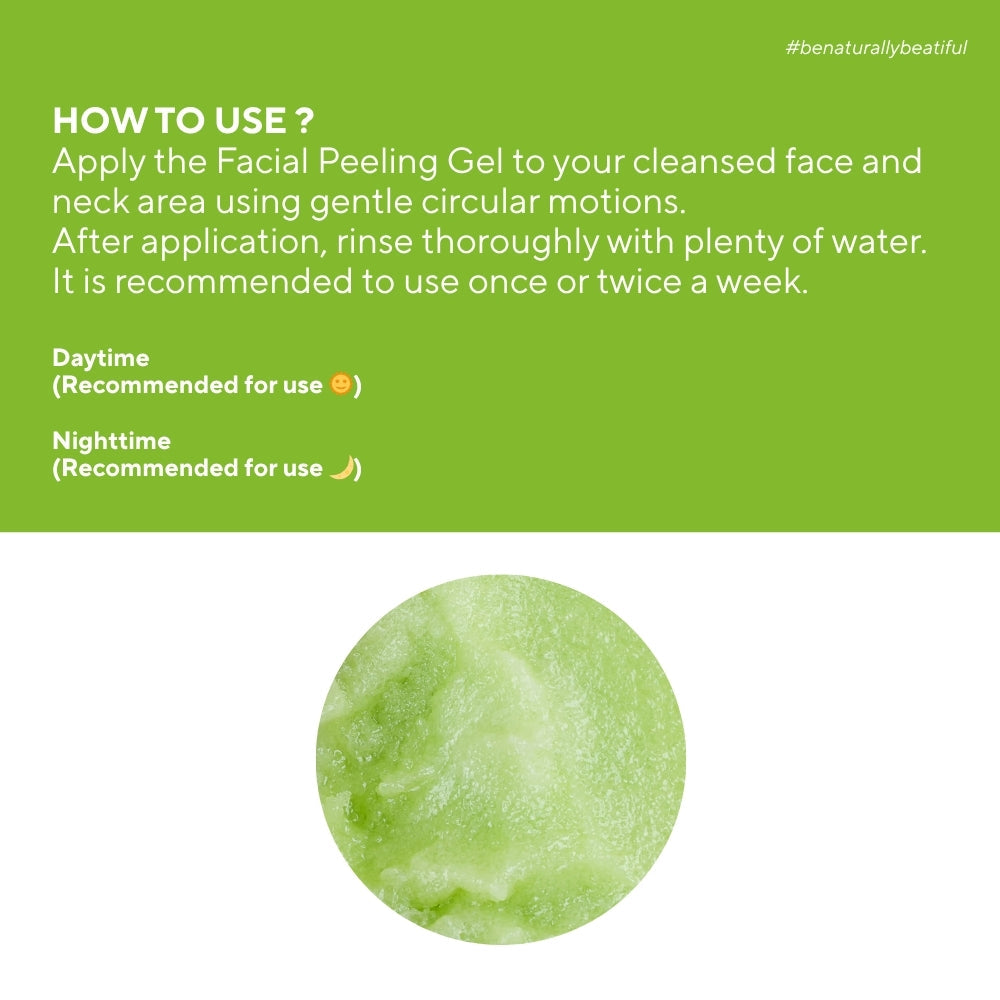 Ceel Coenzyme Peeling Gel-100ml - Exfoliation & Dead Skin Removal With Beluga Caviar, Cucumber and Aloevera